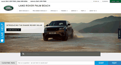 Desktop Screenshot of landroverpalmbeach.com